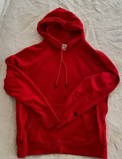 Polerón champion con capucha rojo talla XL - miniatura 1