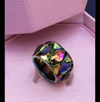 Swarovski anillo curiosa original - miniatura 1