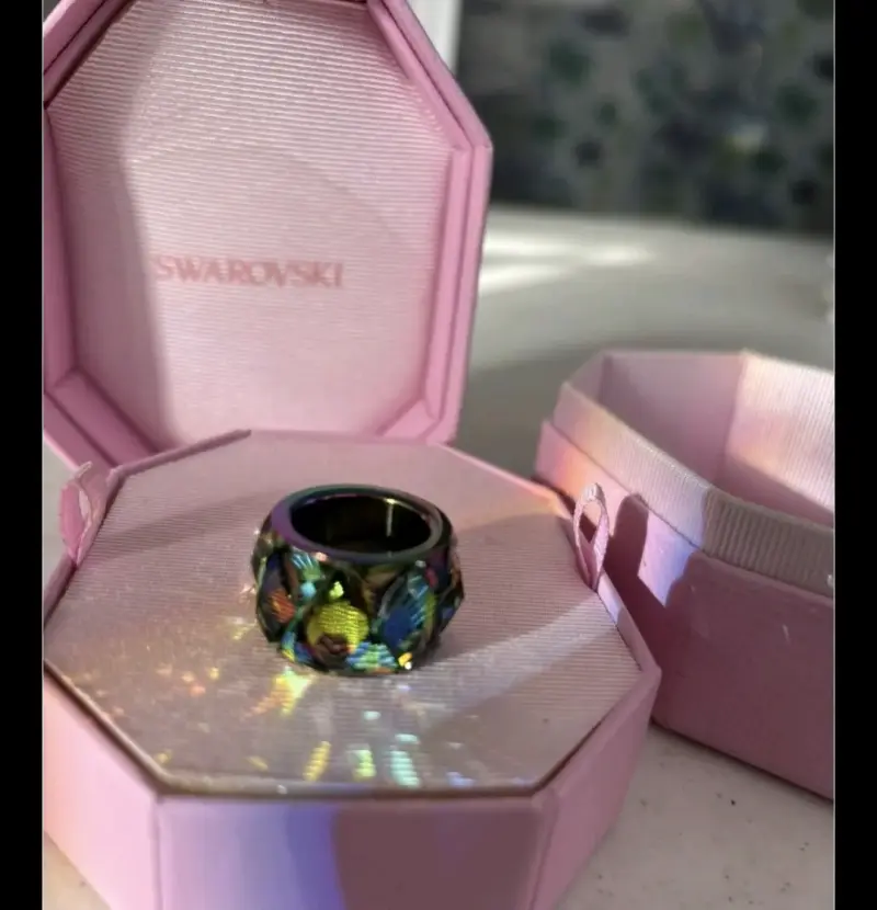 Swarovski anillo curiosa original - 2