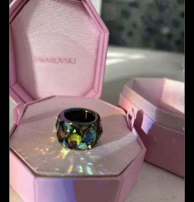 Swarovski anillo curiosa original - miniatura 2