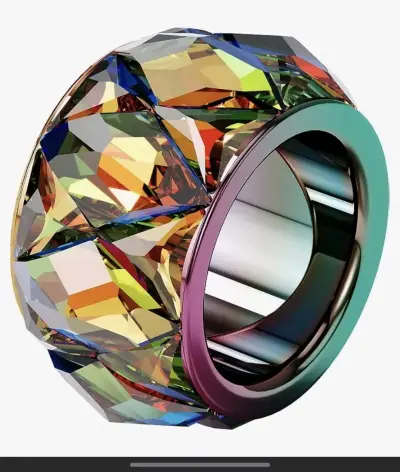 Swarovski anillo curiosa original - miniatura 3