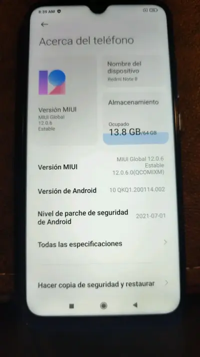 Smartphone Xiaomi Redmi Note 8 64GB - miniatura 1