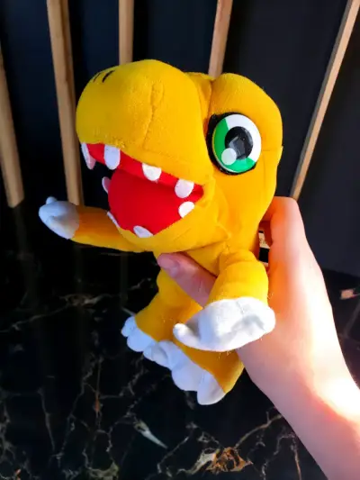 Peluche Agumon Digimon 7" Bootleg - miniatura 1