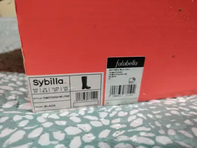 Botines negros Sybilla Temotohigh mujer - miniatura 1