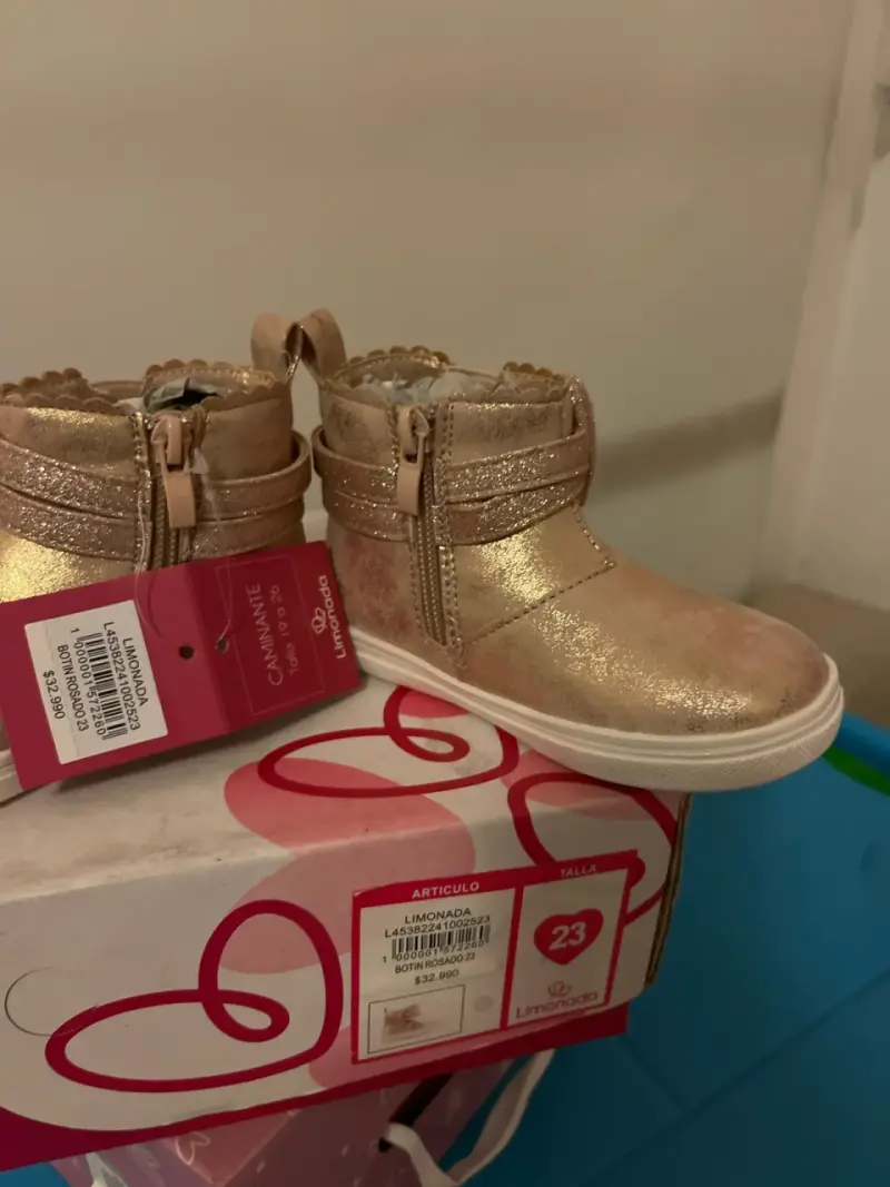 Botines dorados para niña Limonada talla 23 23 - 3