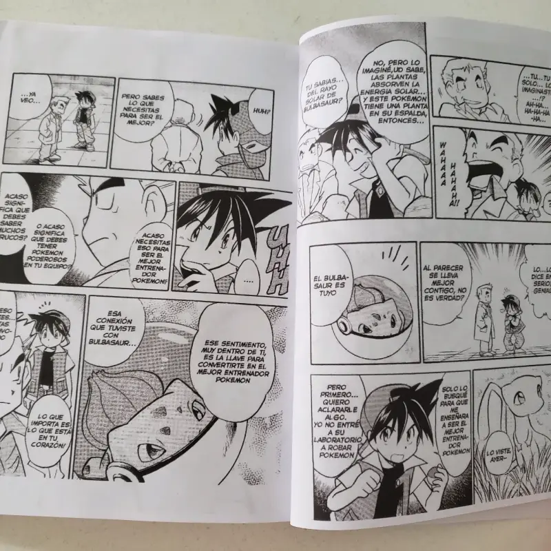 Manga Pokémon Special Volumen 1 Bootleg - 3