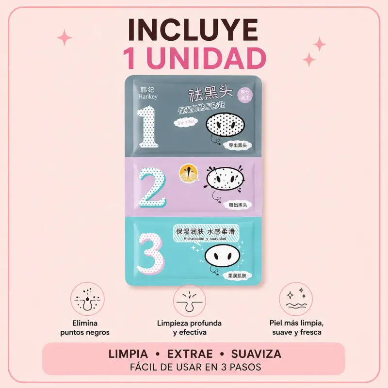 KIT HANKEY PARA PUNTOS NEGROS DE 3 PASOS - 2