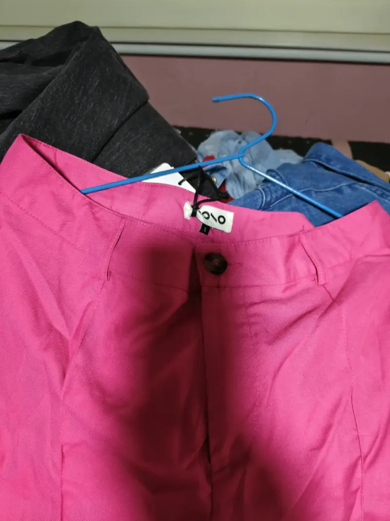 Pantalones fucsia para mujer - 3