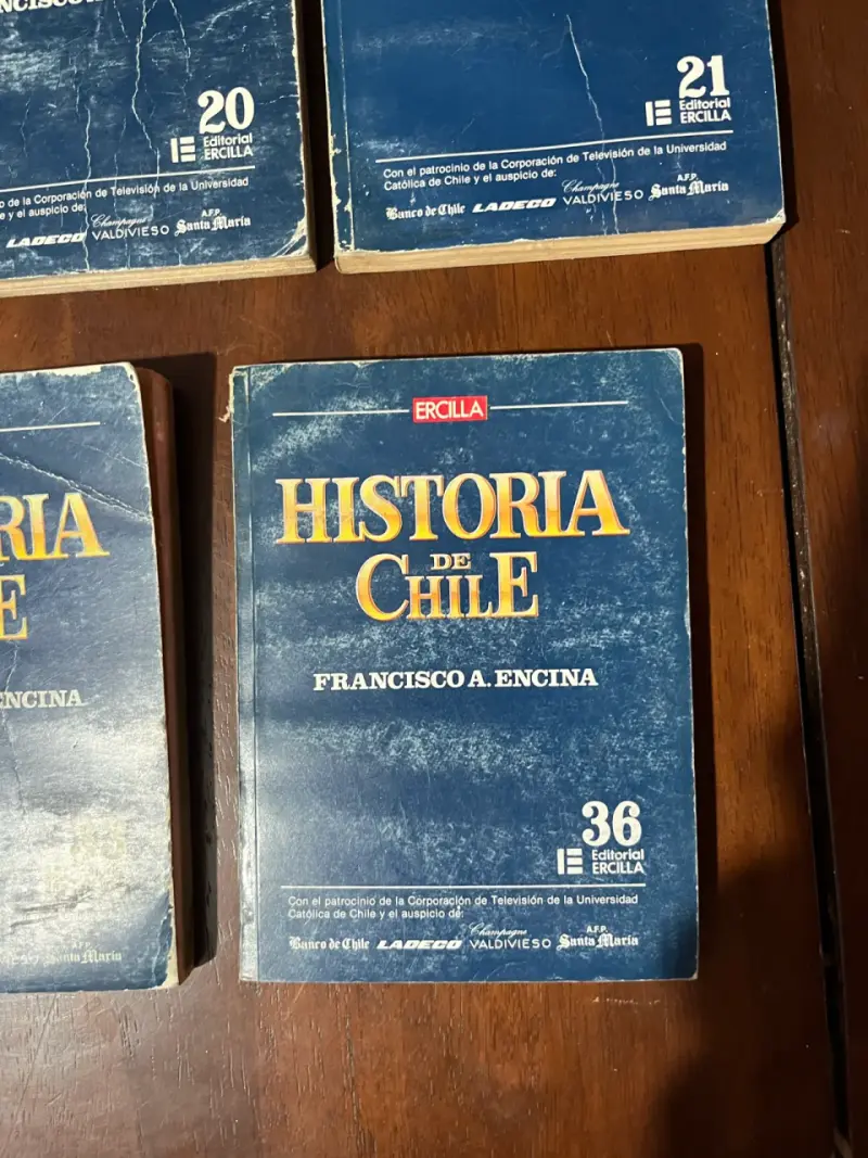 Colección de 13 libros Historia de Chile - 2