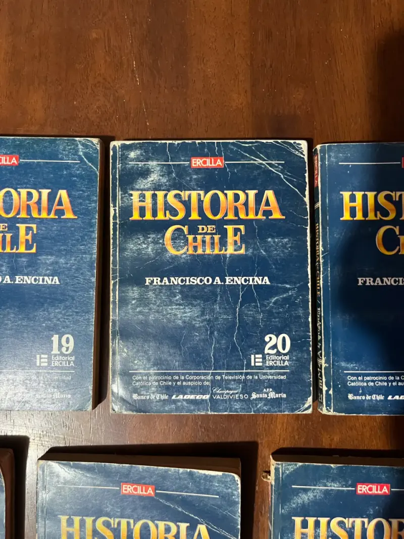 Colección de 13 libros Historia de Chile - 3
