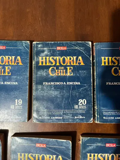 Colección de 13 libros Historia de Chile - miniatura 3