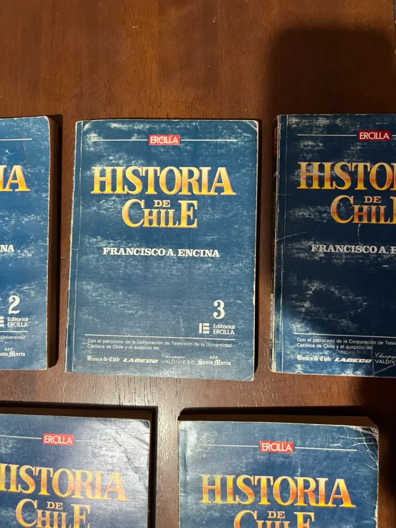 Colección de 13 libros Historia de Chile - 4
