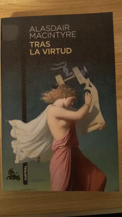 Libro 'Tras la Virtud' de Alasdair MacIntyre - miniatura 1