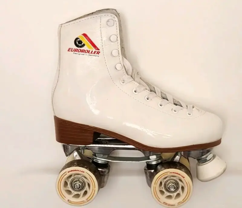 Patines de cuatro ruedas EuroRoller blancos