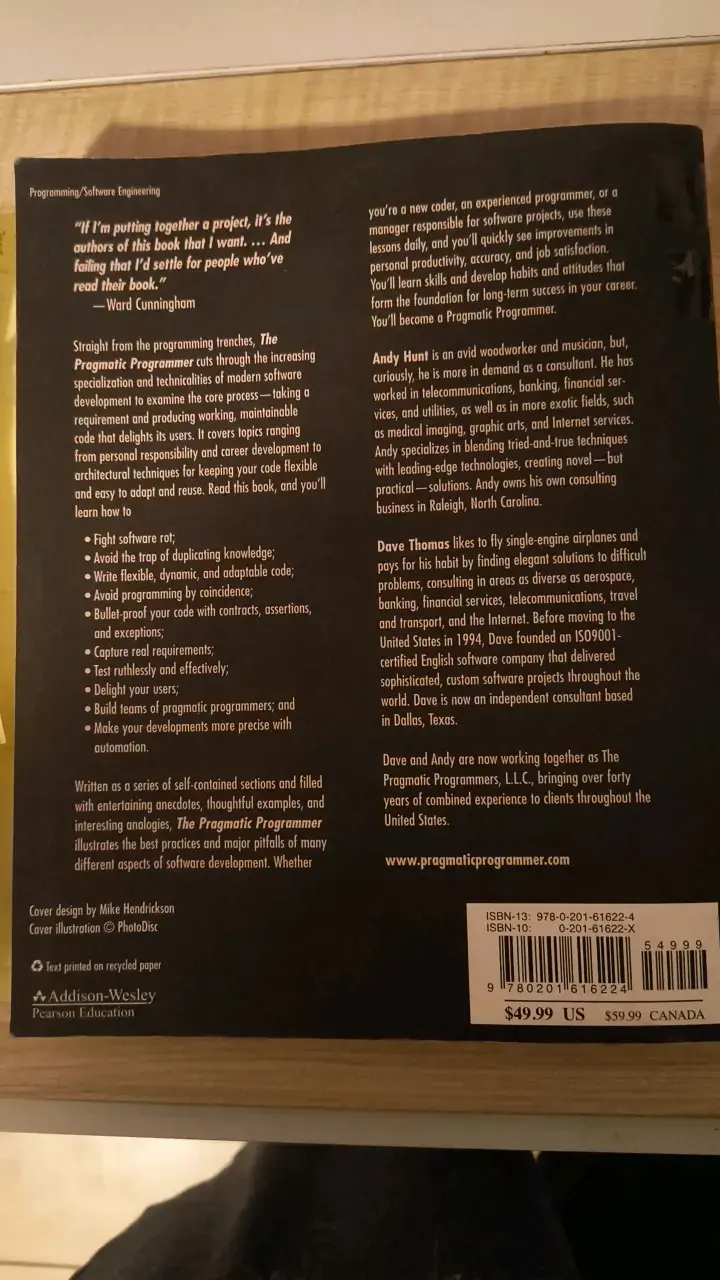 Libro The Pragmatic Programmer - 2