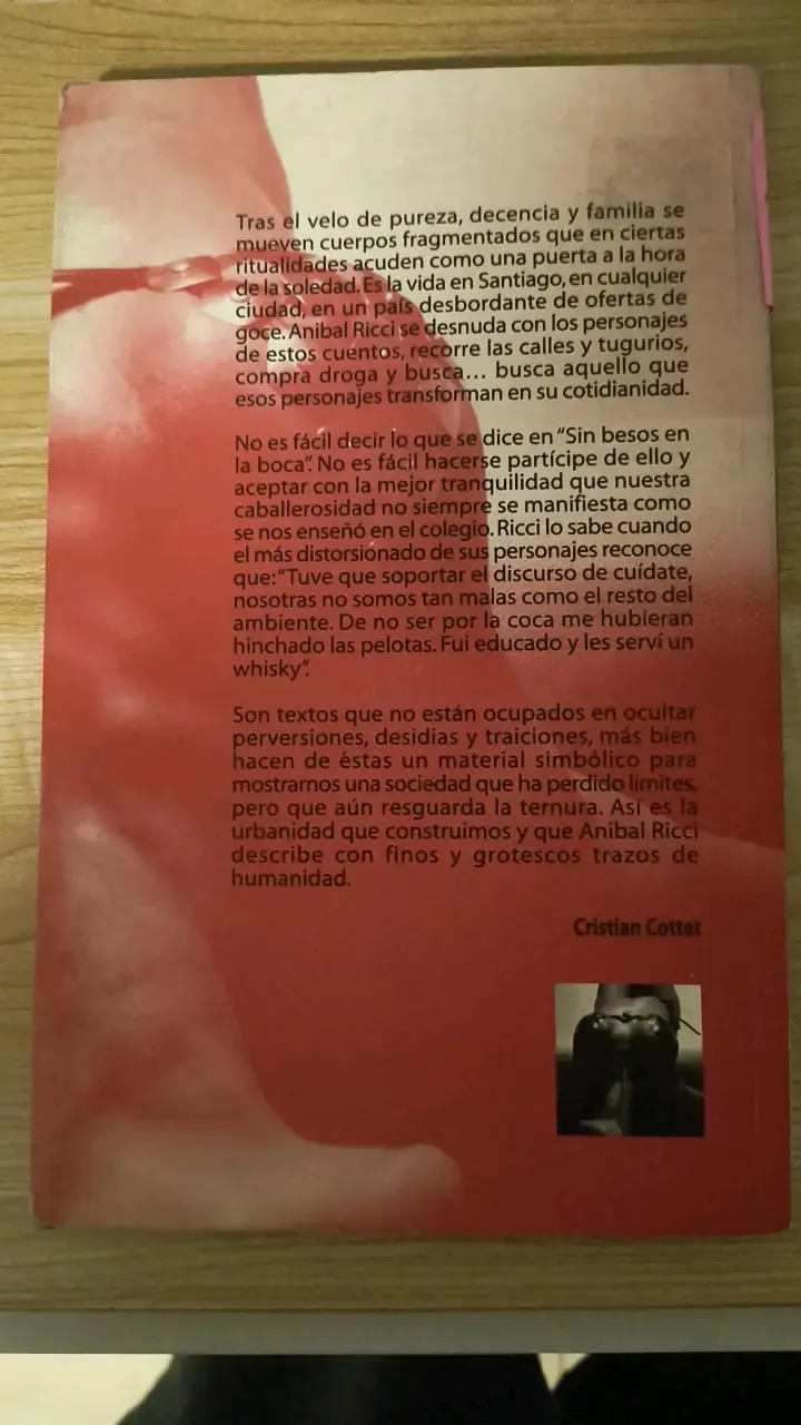 Libro 'Sin Besos en la Boca' de Aníbal Ricci - 2