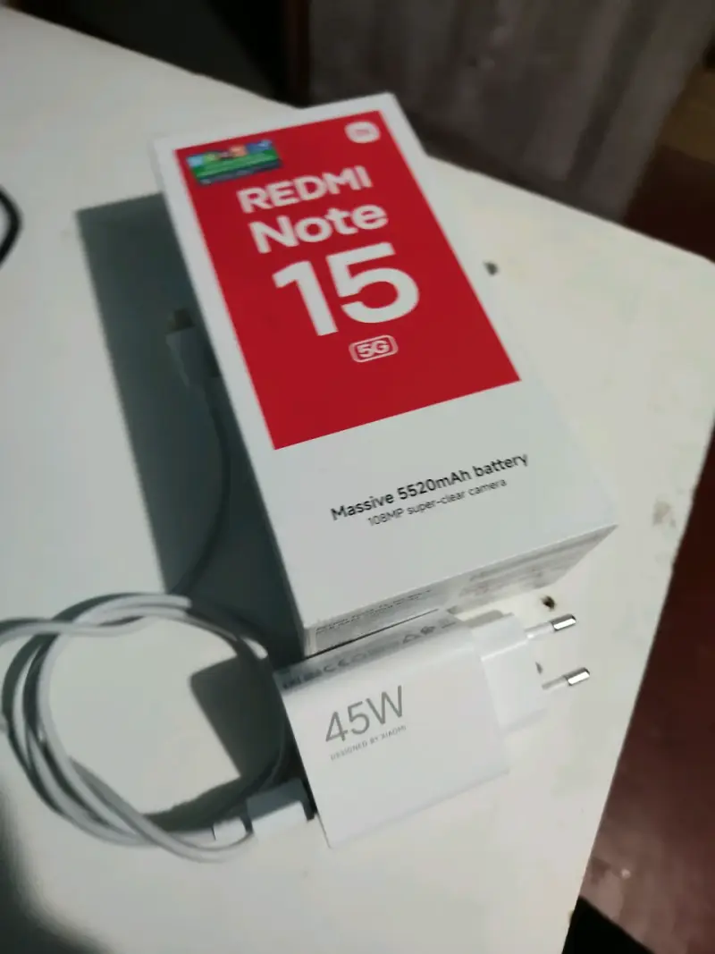 Redmi note 15 5g 8ram 256 GB - 6