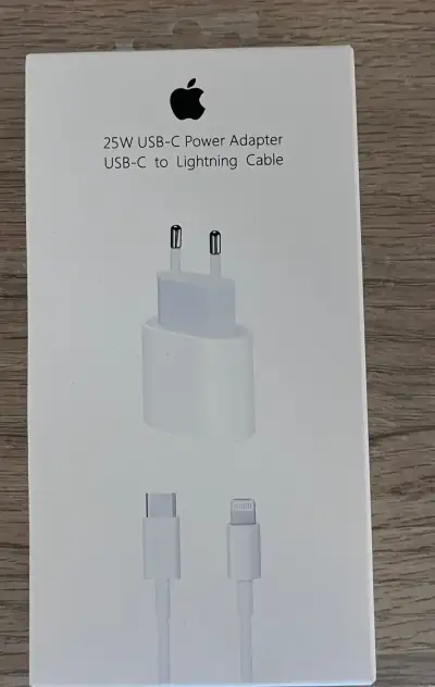 Cargador Apple 25W USB-C con cable Lightning - miniatura 1
