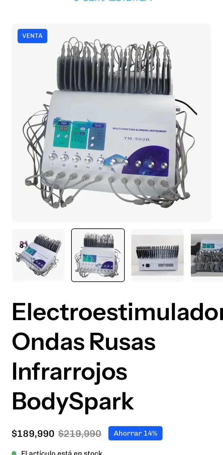 Máquina de adelgazamiento multifunción TM-502B - 2