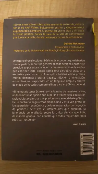 Libro 'El Economista Callejero' de Axel Kaiser - miniatura 2