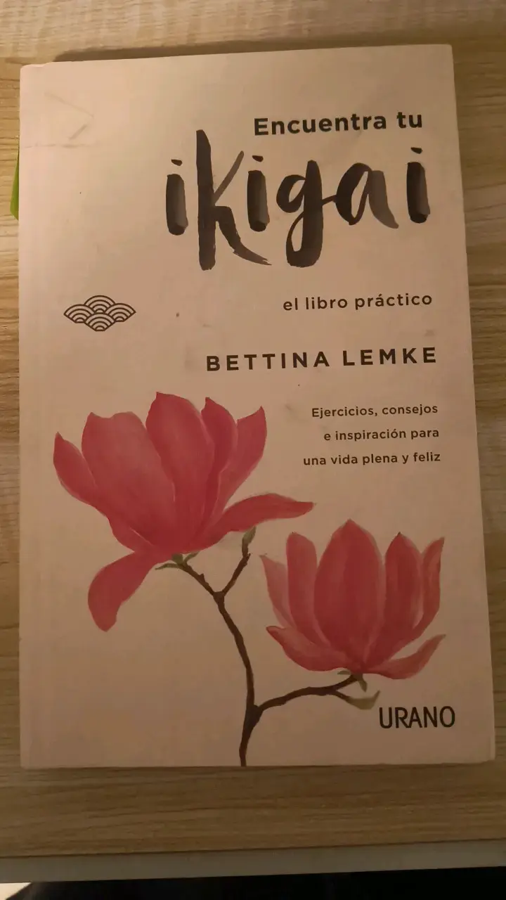 Libro 'Encuentra tu Ikigai' de Bettina Lemke