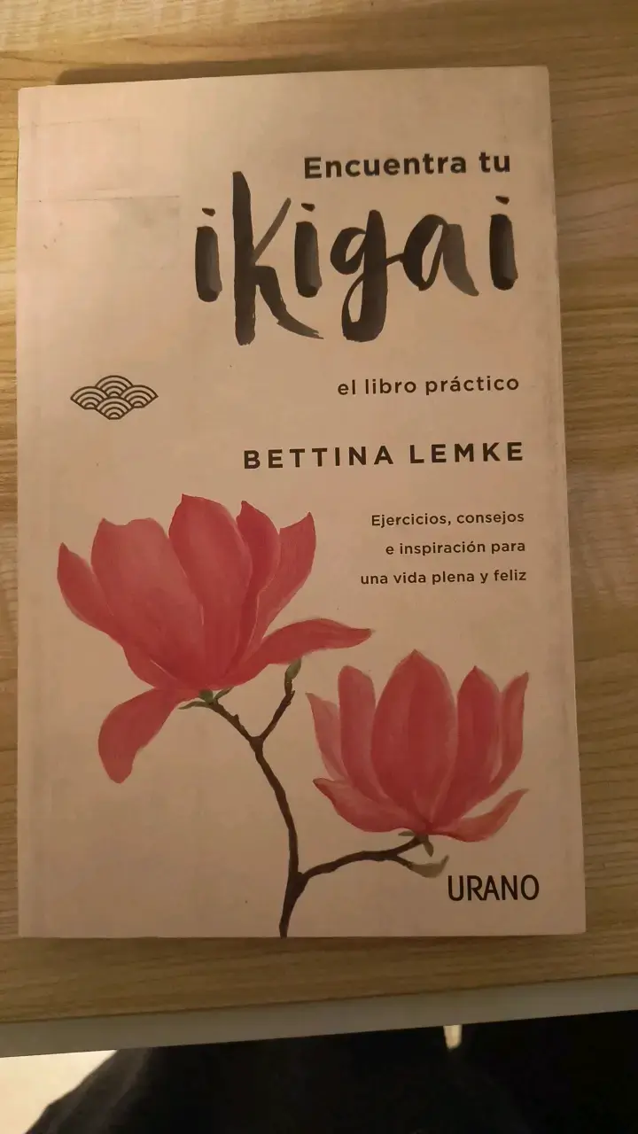 Libro 'Encuentra tu Ikigai' de Bettina Lemke
