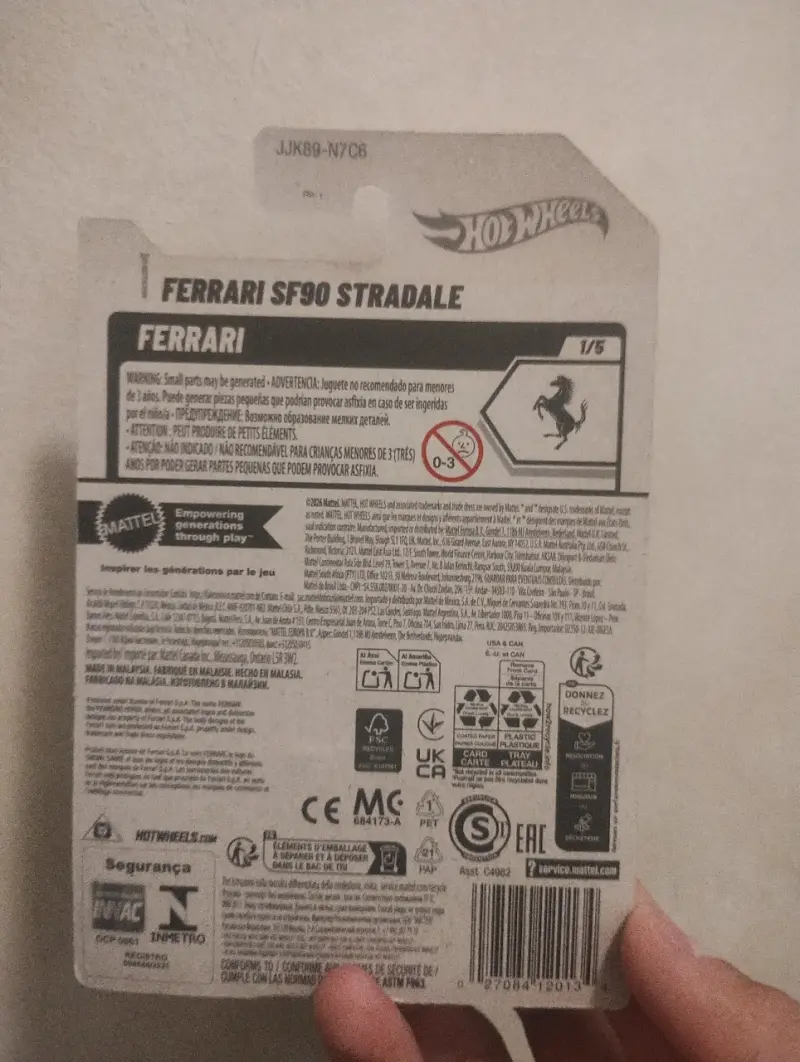 Hot Wheels Ferrari sf90 stralade - 2