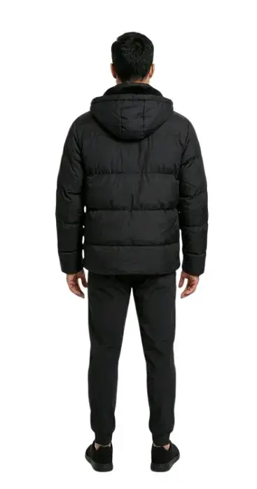 Chaqueta acolchada negra Everlast para hombre - 2
