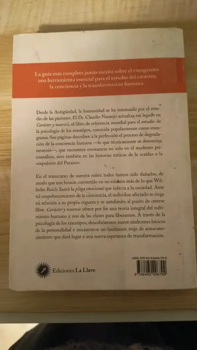 Libro 'Carácter y Neurosis' de Claudio Naranjo - miniatura 2