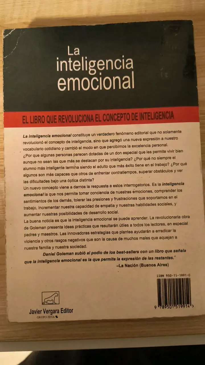 Libro 'La inteligencia emocional' - 2