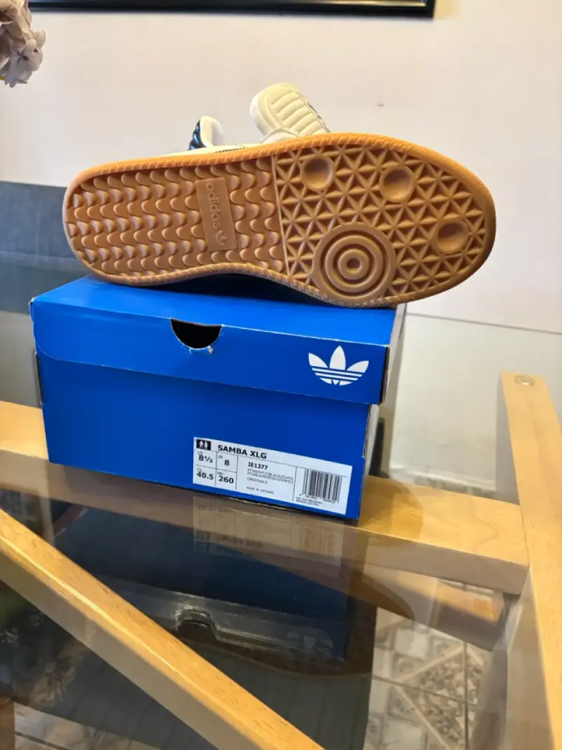 Zapatillas Adidas Samba OG blancas y negras - 5