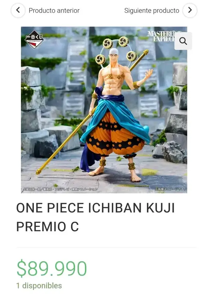 Figura Enel One Piece Masterlise - 3