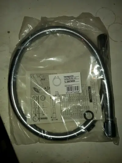Manguera de ducha Hansgrohe Isiflex 80 cm cromada - miniatura 1