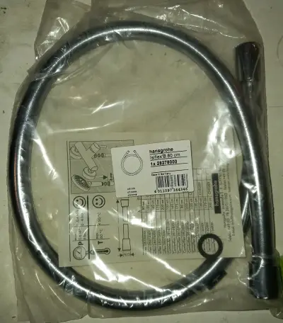 Manguera de ducha Hansgrohe Isiflex 80 cm cromada - miniatura 2