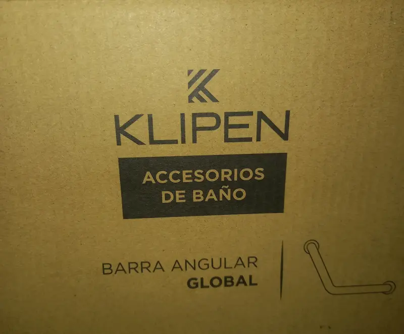 Barra de apoyo angular Klipen acero inoxidable - 2