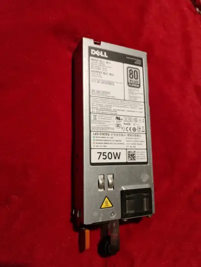 Fuente de poder Dell 750W 80 Plus Platinum - miniatura 1
