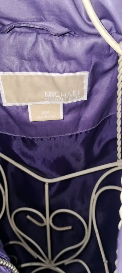 Chaqueta morada Michael Kors - miniatura 1