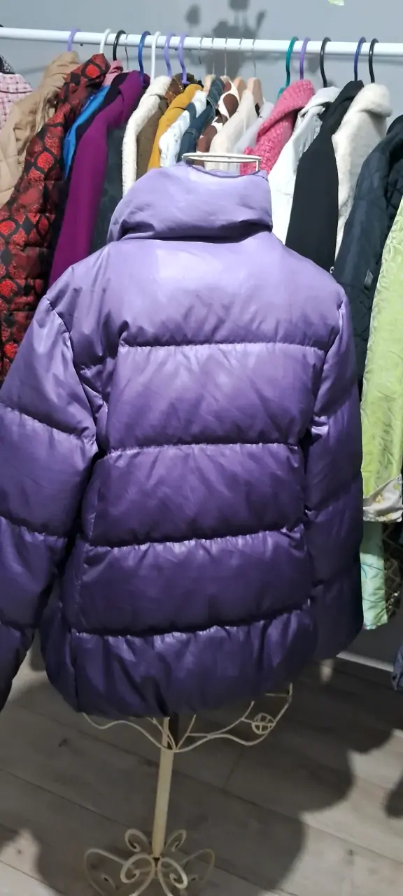 Chaqueta morada Michael Kors - 2