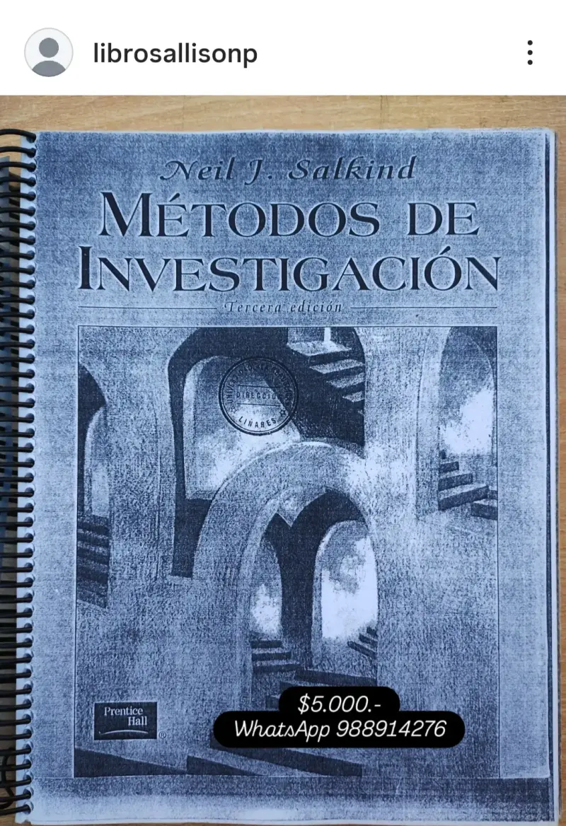 Métodos de Investigación - Neil J. Salkind