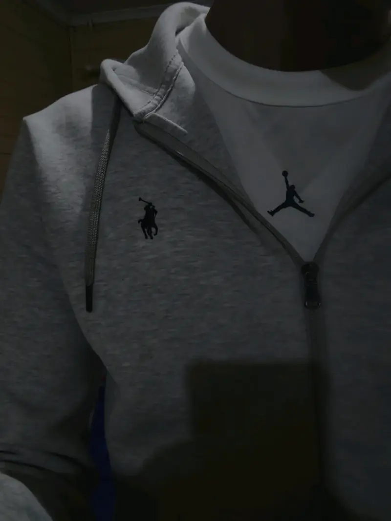 Polerón Polo Ralph Lauren Gris - 1