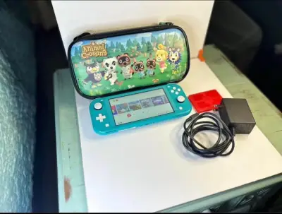 Consola portátil Nintendo Switch Lite turquesa - miniatura 5