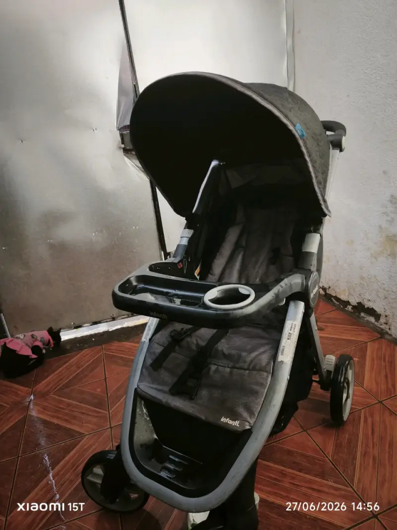 Coche de bebé Infanti plegable negro - 2