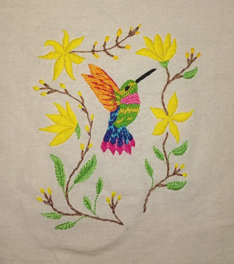 Decoración de tela bordada con variados diseños - 2