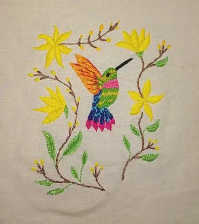 Decoración de tela bordada con variados diseños - miniatura 2