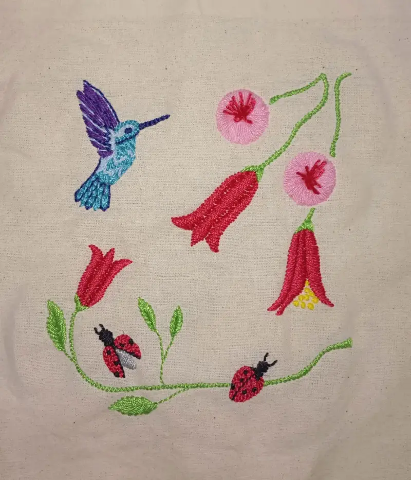 Decoración de tela bordada con variados diseños - 4