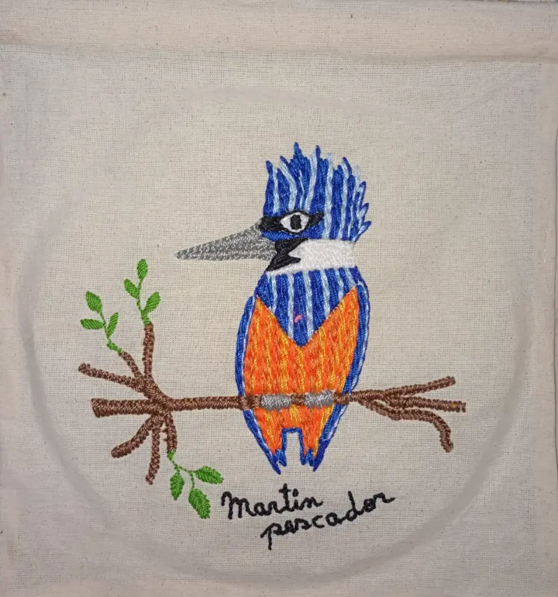 Decoración de tela bordada con variados diseños - 6
