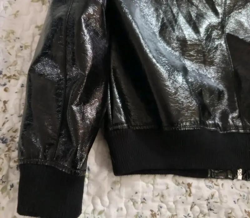 Chaqueta hombre Zara talla M negra con capucha - 5