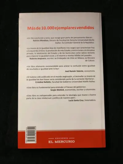 Libro 'La Tiranía de la Igualdad' de Axel Kaiser - miniatura 2