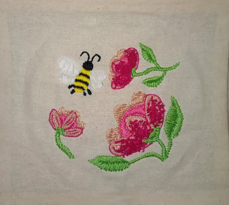 Decoración de tela bordada con diferentes diseños - 2