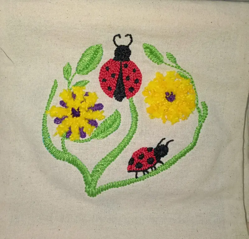Decoración de tela bordada con diferentes diseños - 4